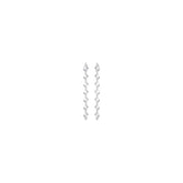 Diamond Earrings 1.01 ct. 14k White Gold