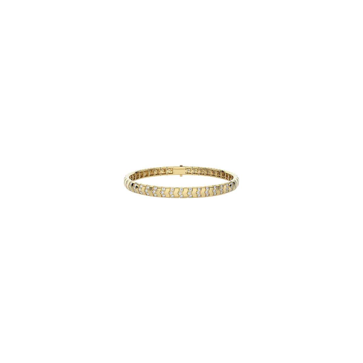 Diamond Bracelet 1.32 ct. 18k Yellow Gold