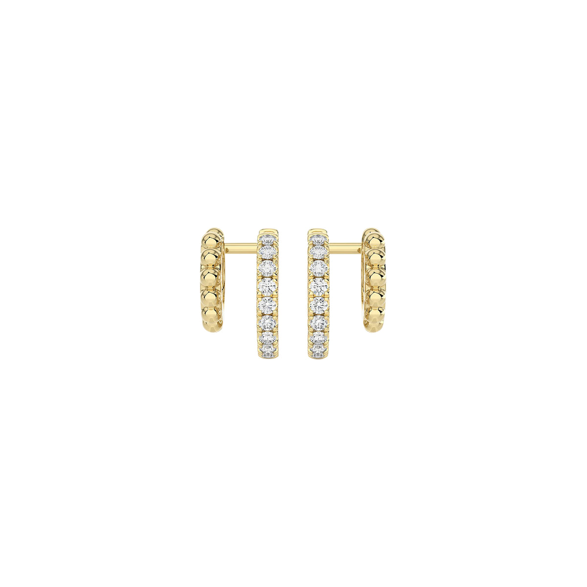 Diamond Earrings 0.38 ct. 14k Yellow Gold