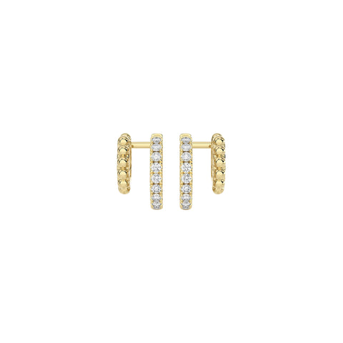 Diamond Earrings 0.38 ct. 14k Yellow Gold