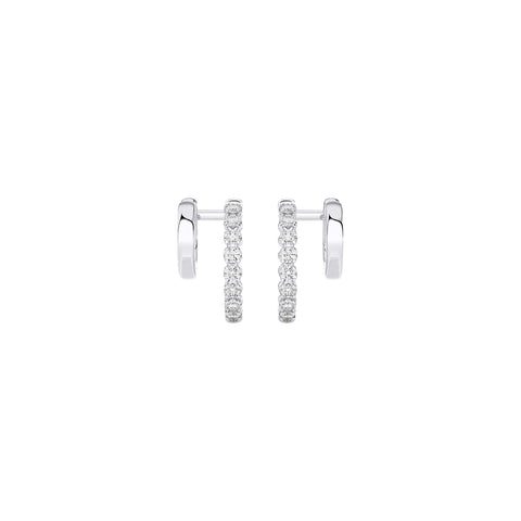 Diamond Earrings 0.40 ct. 14k White Gold