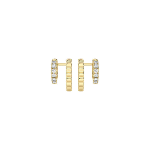 Diamond Earrings 0.26 ct. 14k Yellow Gold